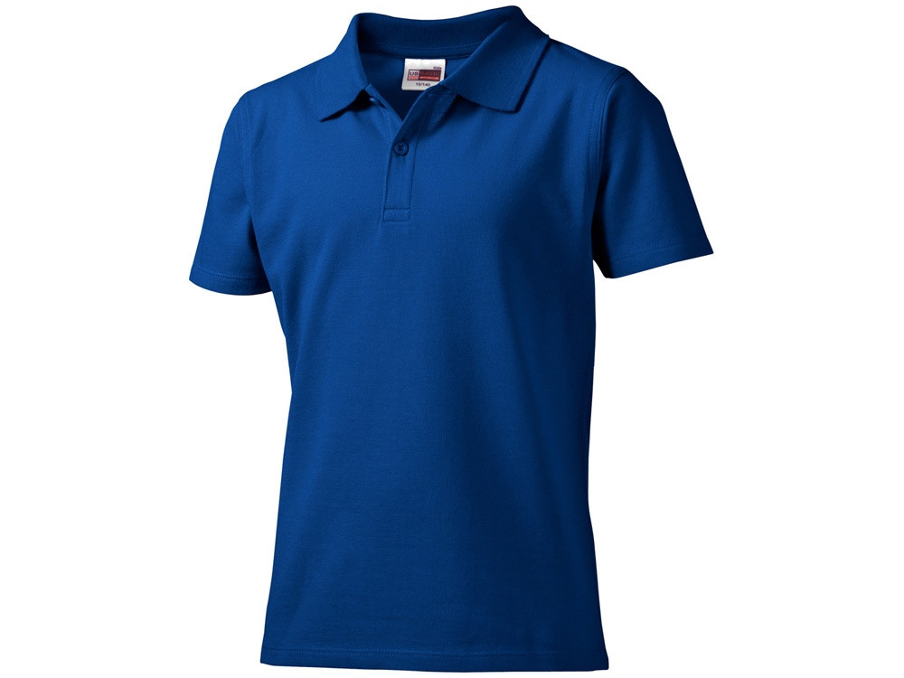 Рубашка поло First детская, классический синий - фото 5 - id-p226679102