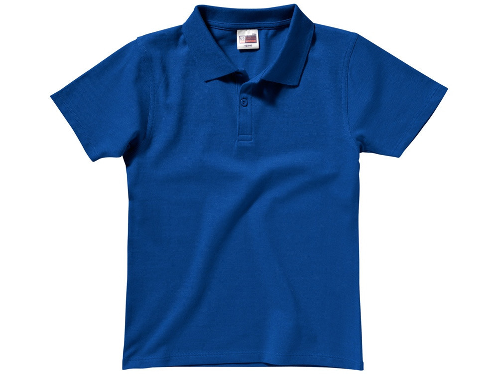 Рубашка поло First детская, классический синий - фото 7 - id-p226679102