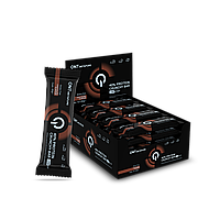 Протеиновый батончик 40% Protein Crunchy Bar QNT, 65 г, шоколад