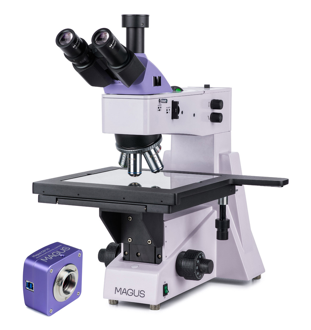 Микроскоп металлографический цифровой MAGUS Metal D650 - фото 1 - id-p223971743