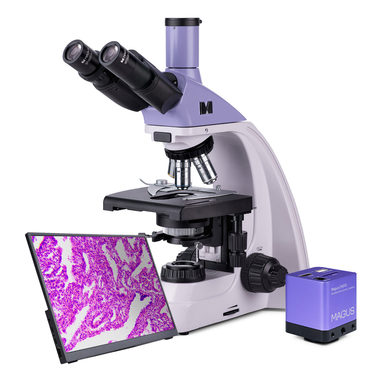 Микроскоп биологический цифровой MAGUS Bio D250TL LCD - фото 1 - id-p223971730