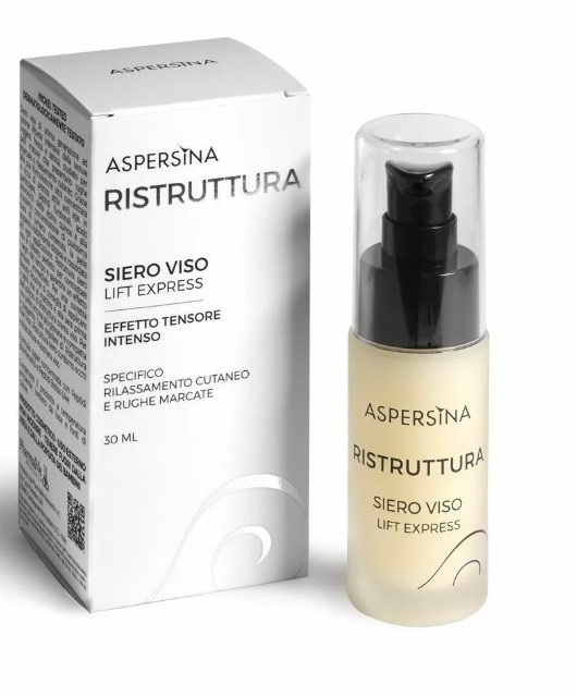 Сыворотка для лица Aspersina Ristruttura+ Siero Viso с интенсивным подтягивающим эффектом с муцином улитки и - фото 1 - id-p225467256