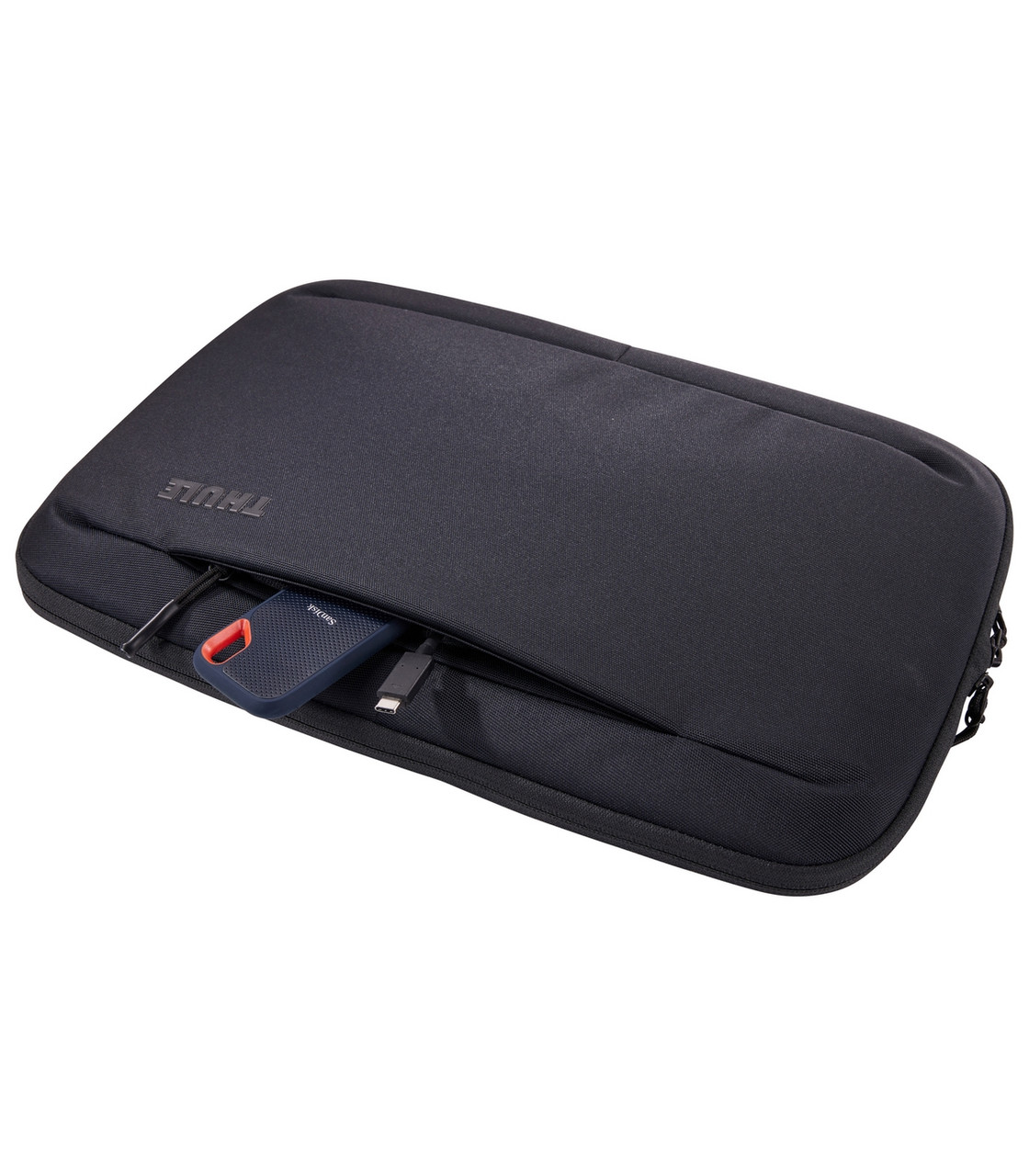 TSS416BLK Чехол для ноутбука Thule Subterra 2 Sleeve MacBook 16", черный, 3205032 - фото 7 - id-p226684775