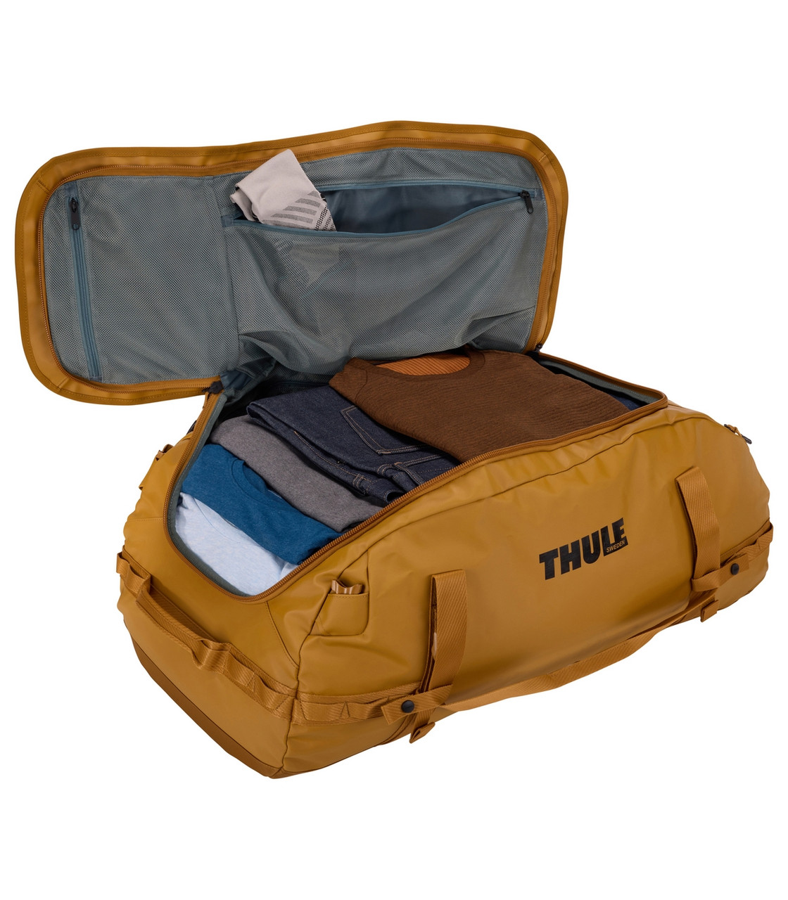 TDSD304GOLD Спортивная сумка Thule CHASM 90L, желтая, 3204999 - фото 7 - id-p226684784