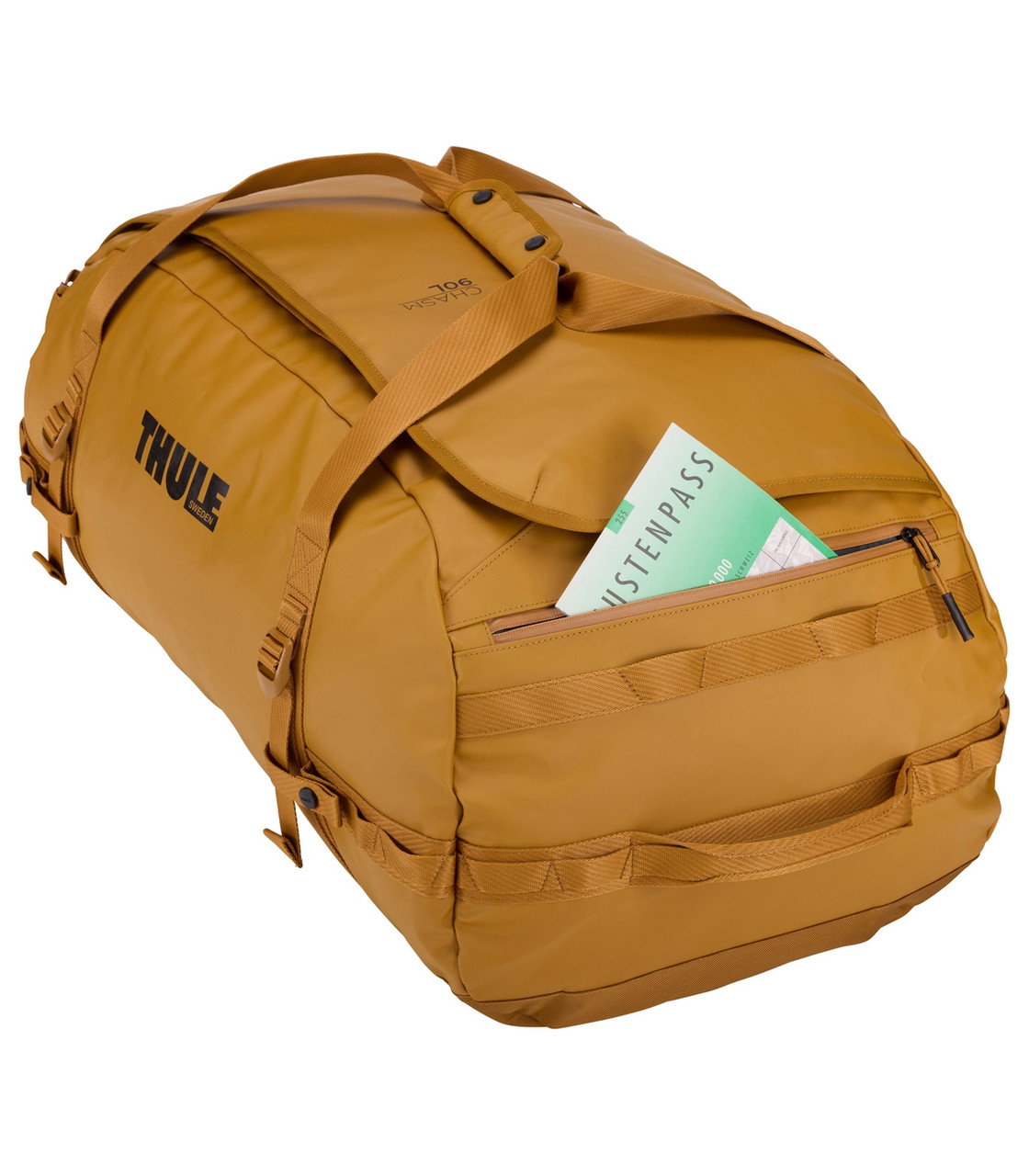TDSD304GOLD Спортивная сумка Thule CHASM 90L, желтая, 3204999 - фото 8 - id-p226684784