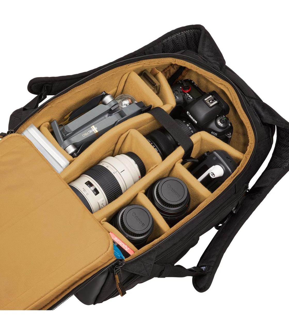 CVBP106K Рюкзак для фотоаппарата Case Logic Viso, черный, 3204535 - фото 4 - id-p226684785