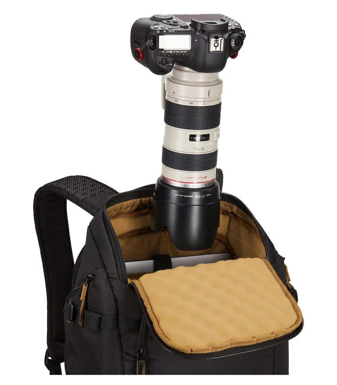 CVBP106K Рюкзак для фотоаппарата Case Logic Viso, черный, 3204535 - фото 5 - id-p226684785