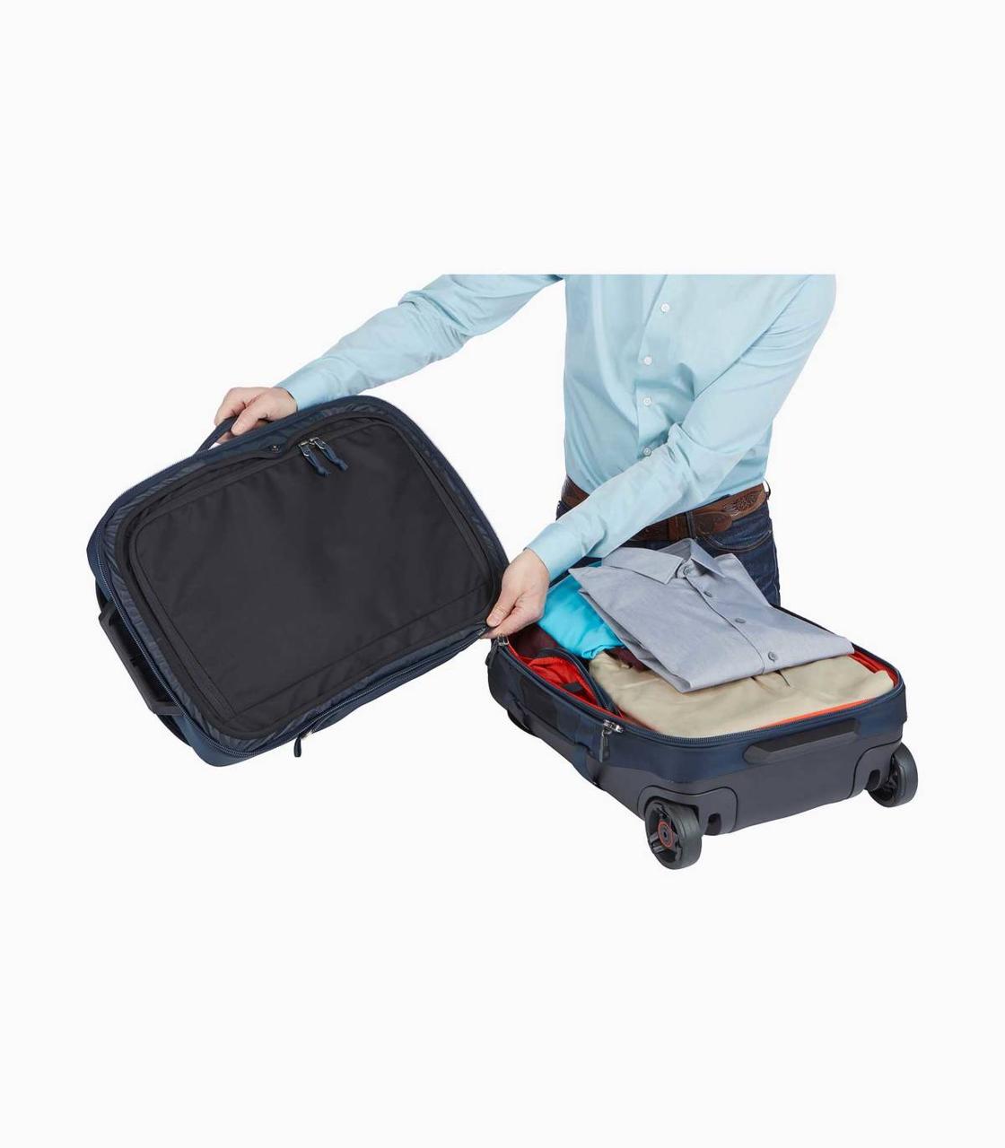 TSR356MIN Чемодан на колесиках Thule Subterra Wheeled Duffel 56л, синий (3203450) - фото 8 - id-p226684787