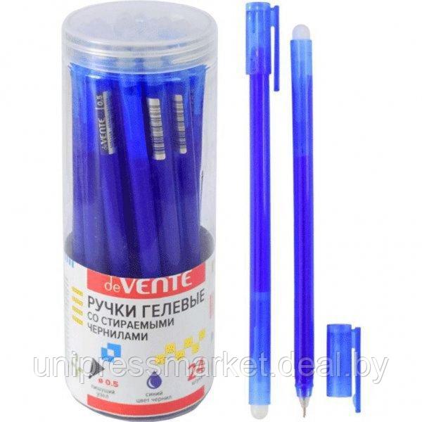 Ручка гелевая стираемая синяя 0,5мм deVENTE.Simple 5051214 - фото 1 - id-p226684792