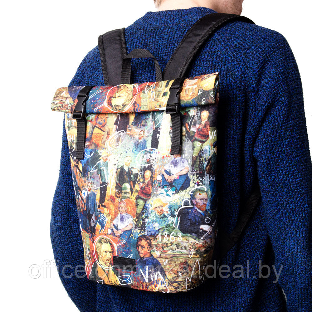 Рюкзак "Ролл-мини Van Gogh", разноцветный - фото 9 - id-p226685075