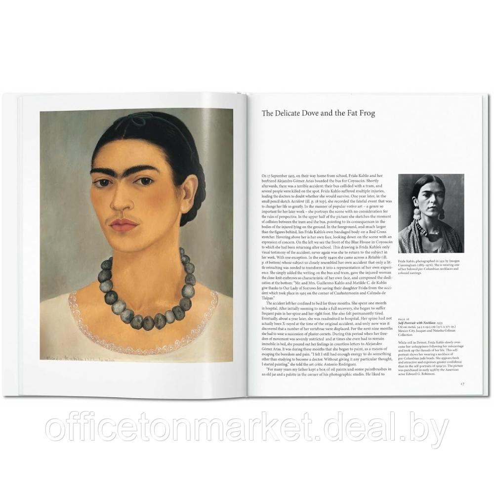 Книга на английском языке "Basic Art. Kahlo" - фото 2 - id-p226685087