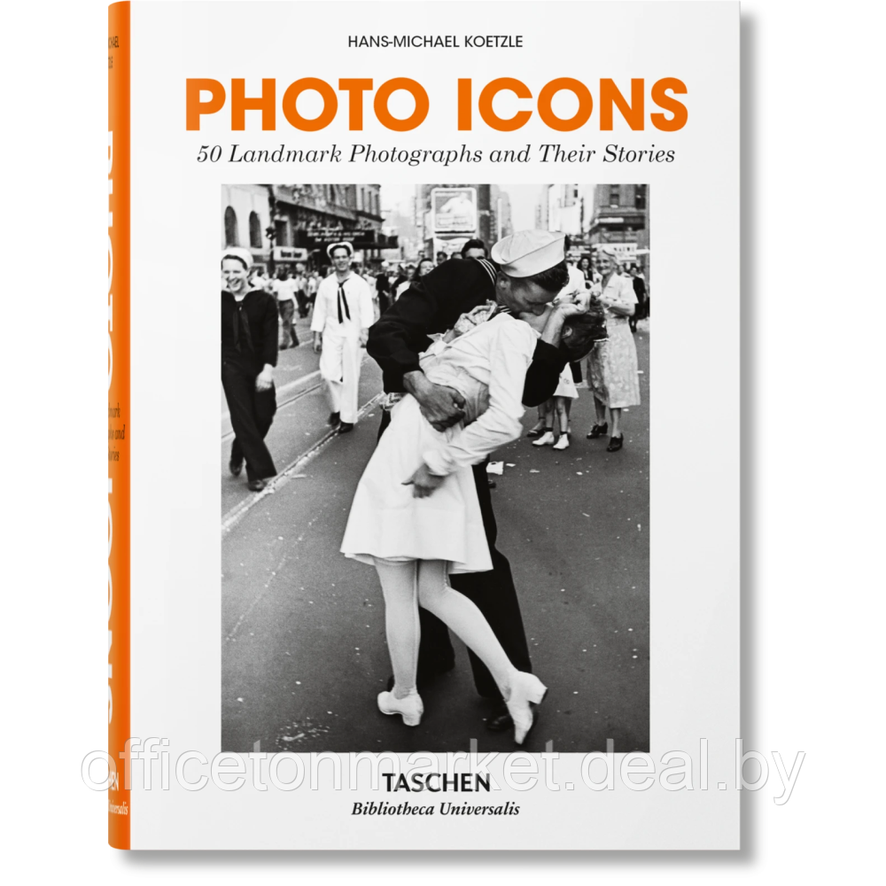 Книга на английском языке "Photo Icons. 50 Landmark Photographs and Their Stories" - фото 1 - id-p226685090