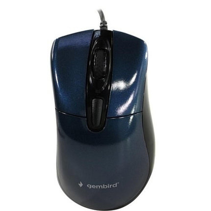 Gembird MOP-415-B {Мышь, USB, синий, 3кн.+колесо-кнопка, 2400DPI кабель 1.4м}, фото 2