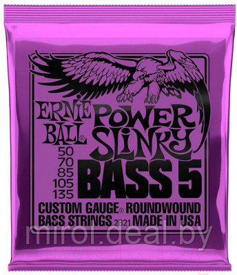 Струны для бас-гитары Ernie Ball 2821 Power Slinky - фото 1 - id-p226687765