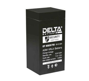 Аккумулятор 6В/2,8Ач для охранно-пожарных систем Delta DT 6023 (75) - фото 1 - id-p226685725