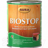 Грунтовка Aura Wood Biostop для древесины