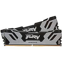 Модуль памяти Kingston 96GB DDR5 6400 FURY Renegade Silver/Black XMP Non-ECC Unbuffered DIMM (Kit 2*48gb) 2RX8