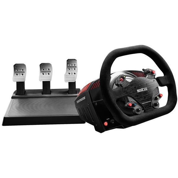 Руль ThrustMaster TS-XW RACER EU VERSION 14кноп. (с педалями) черный/красный - фото 1 - id-p226693005