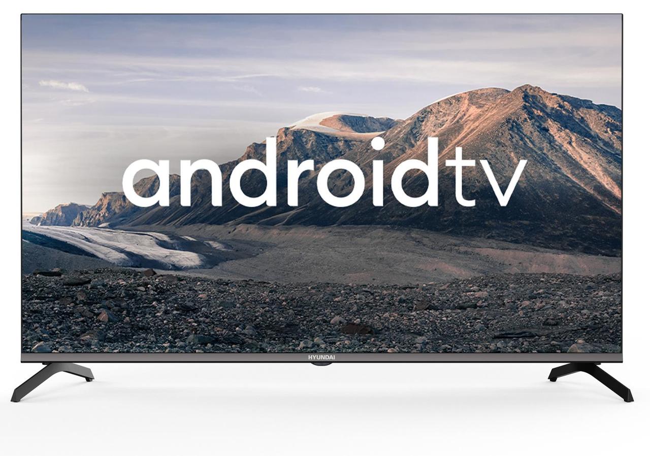 Телевизор LED Hyundai 43" H-LED43BU7006 Android TV Frameless черный 4K Ultra HD 60Hz DVB-T DVB-T2 DVB-C DVB-S - фото 1 - id-p226694064
