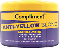 Маска для волос Compliment Anti-Yellow Blond Маска-уход для нейтрализации желтизны