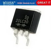 20LC30 - TO-263 корпус.Super Fast Recovery Rectifiers(300V 20A)