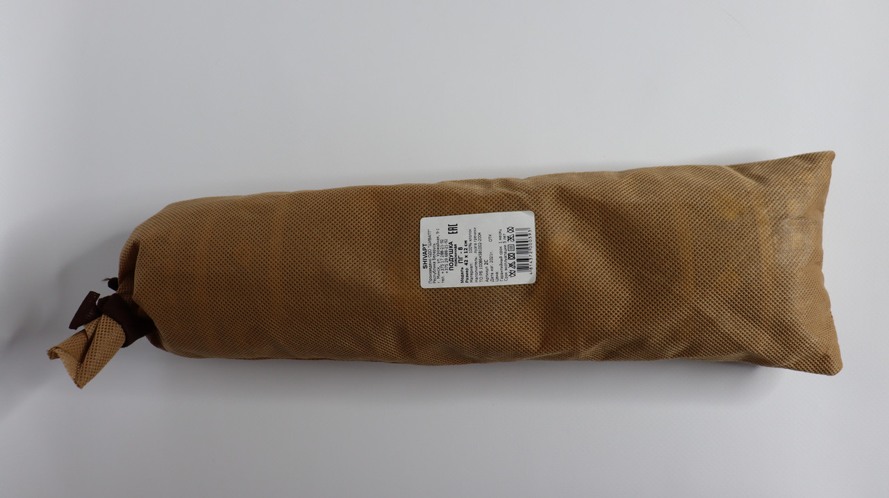 Подушка-валик из гречневой лузги 42x12 - фото 4 - id-p226649091