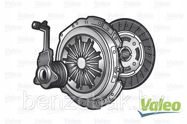 КОМПЛЕКТ СЦЕПЛЕНИЯ VALEO 834561 1352894 FORD 1.8 TDCI