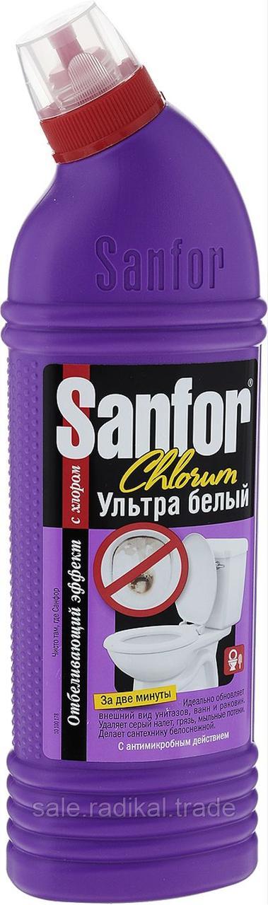 Средство чистящее д/сантехники Sanfor Chlorum Ультра белый 750 г, 1880 - фото 1 - id-p226694650