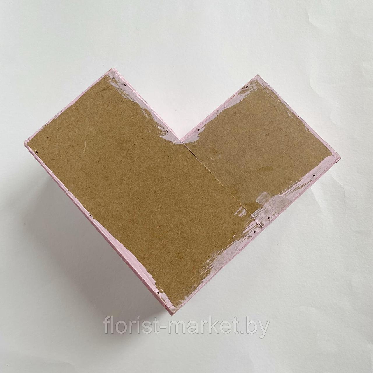 Уценка деревянная коробка-сердце - фото 2 - id-p226695292