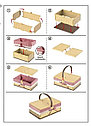 Игровой набор Набор пикник мини-корзина для фруктов, игровой набор для девочек, 103 предмета арт.8949, фото 2