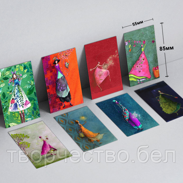Мини-открытки набор "Нежность" - фото 1 - id-p226558949