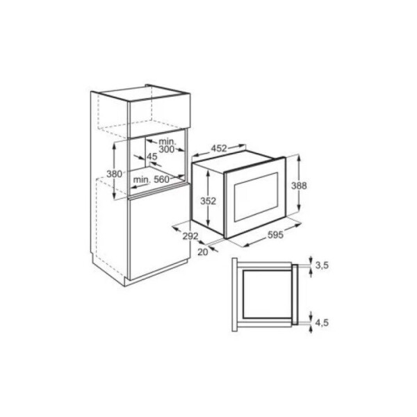 Микроволновая печь Electrolux LMS2203EMK - фото 3 - id-p226662653