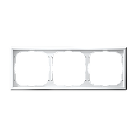 Рамка трехместная универсальная, цвет Белый (Schneider Electric ArtGallery)