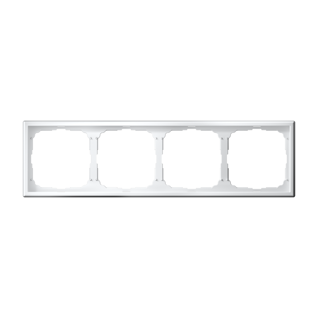 Рамка четырехместная универсальная, цвет Белый (Schneider Electric ArtGallery)