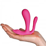 Анально-вагинальный смарт-стимулятор для ношения Satisfyer Top Secret Plus розовый, фото 2