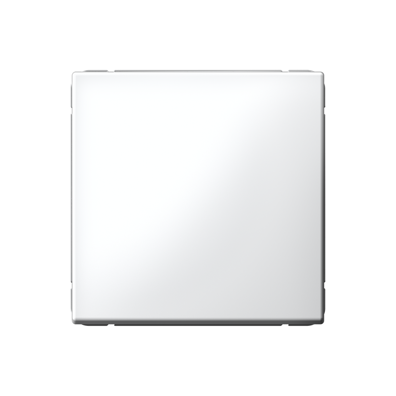 Одноклавишный кнопочный выключатель, цвет Белый (Schneider Electric ArtGallery)