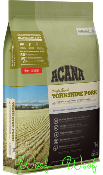 Сухой корм для собак Acana Yorkshire Pork 11.4 кг - фото 1 - id-p226696301