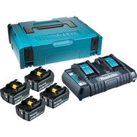 Аккумулятор с зарядным устройством Makita BL1850B + DC18RD (18В/5.0 а*ч + 18В)