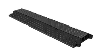 ККР 2-12 Кабель-канал с черной крышкой. Резина (2 канала 33х30 мм)