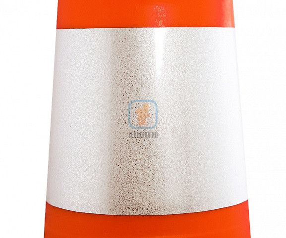 Конус сигнальный КС 3.6 (750 мм) оранжевый, 3 полосы: 1 светоотражающая, 2 белые - фото 5 - id-p226696543