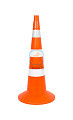 Конус сигнальный КС 3.6 (750 мм) оранжевый, 3 полосы: 1 светоотражающая, 2 белые - фото 7 - id-p226696543