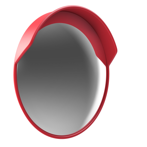 Зеркало дорожное сферическое с козырьком ЗС-600 - фото 2 - id-p226655221
