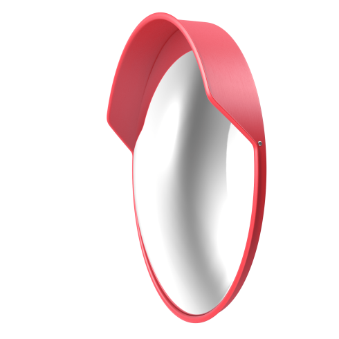 Зеркало дорожное сферическое с козырьком ЗС-600 - фото 9 - id-p226655221