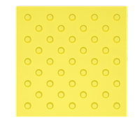 Тактильная плитка конусные рифы в шахматном порядке 300х300х20