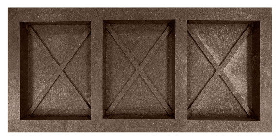 Бордюр полимерпесчаный 500х240х50 мм коричневый - фото 3 - id-p226655014