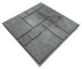 Тротуарная плитка полимерпесчаная 333х333х35 мм антрацит (темно-серая) - фото 7 - id-p226655010