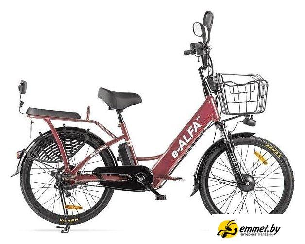 Электровелосипед Eltreco Green City E-Alfa New (темно-красный матовый) - фото 1 - id-p226697200