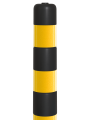 Столбик черный гибкий ССУ-750 мм ГОСТ 32843-2014 желтые светоотражатели - фото 8 - id-p226654803