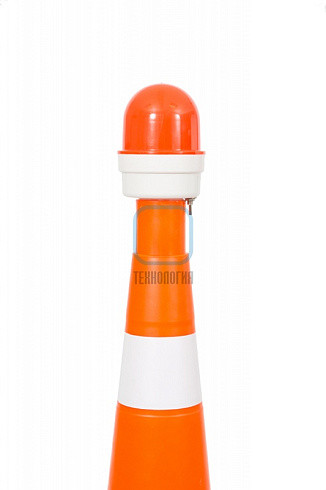 Конус сигнальный с утяжелителем КС 3.6.0 (750 мм) оранжевый, 3 полосы: 1 светоотражающая, 2 белые - фото 3 - id-p226696849