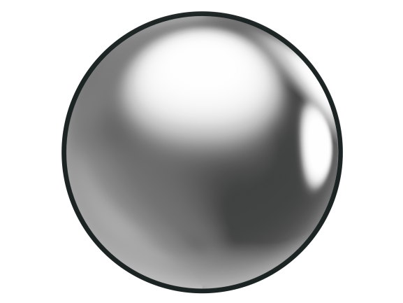 Зеркало обзорное круглое на гибком кронштейне 600 мм - фото 2 - id-p226654819